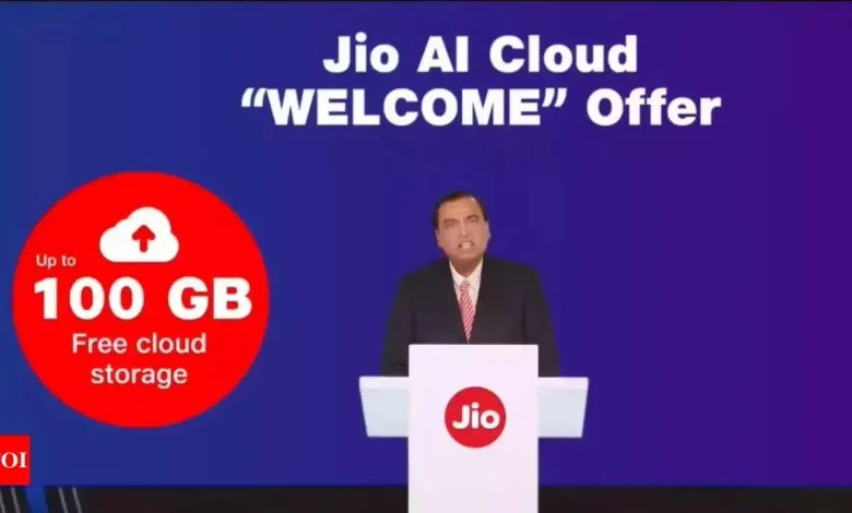 Jio Offer Free 100GB AI Cloud Storage