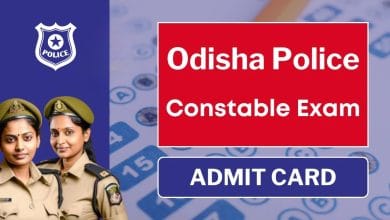 Odisha Police Admit Card 2024