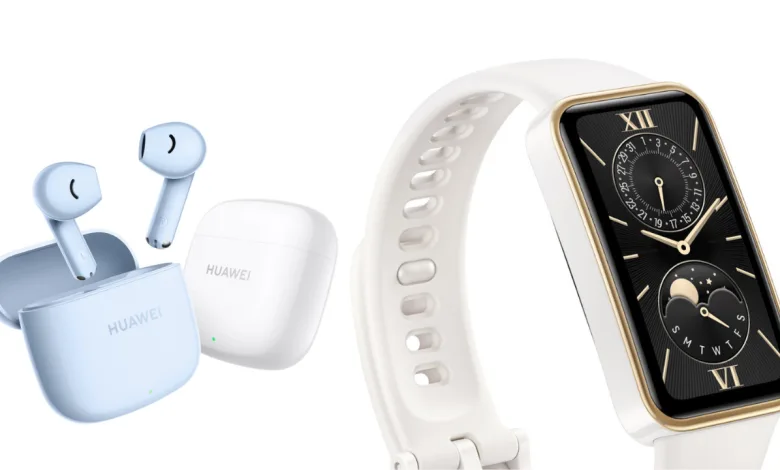 Huawei Band 9 And Freebuds Se2