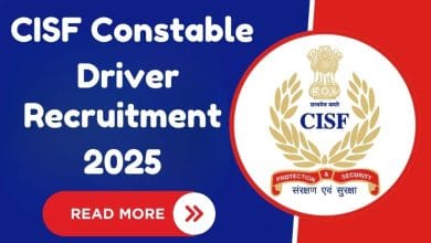 CISF Constable Driver Recruitment 2025