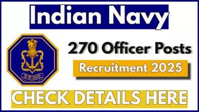 Indian Navy SSC Officer Recruitment 2025
