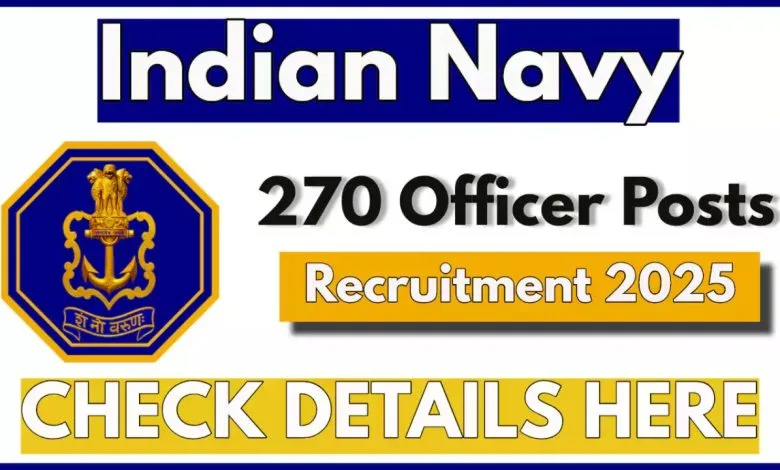 Indian Navy SSC Officer Recruitment 2025