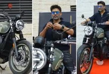 R Madhavan Rides Home a Brixton Cromwell 1200