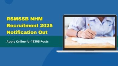 RSMSSB NHM Recruitment 2025
