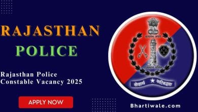 Rajasthan Police Constable Recruitment 2025